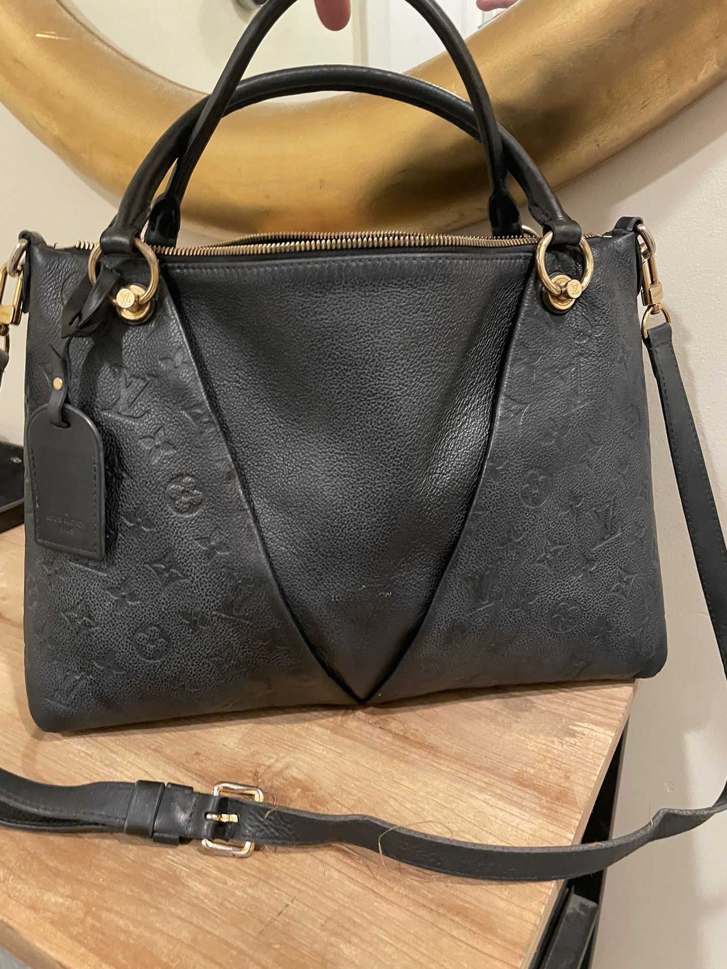 Louis Vuitton Noir Impreinte Bag