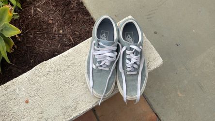 Blue/gray vans men 5