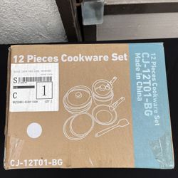 12 Piece Non Stick Cookware Set