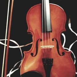 3/4 Violin With Case And Shoulder Rest