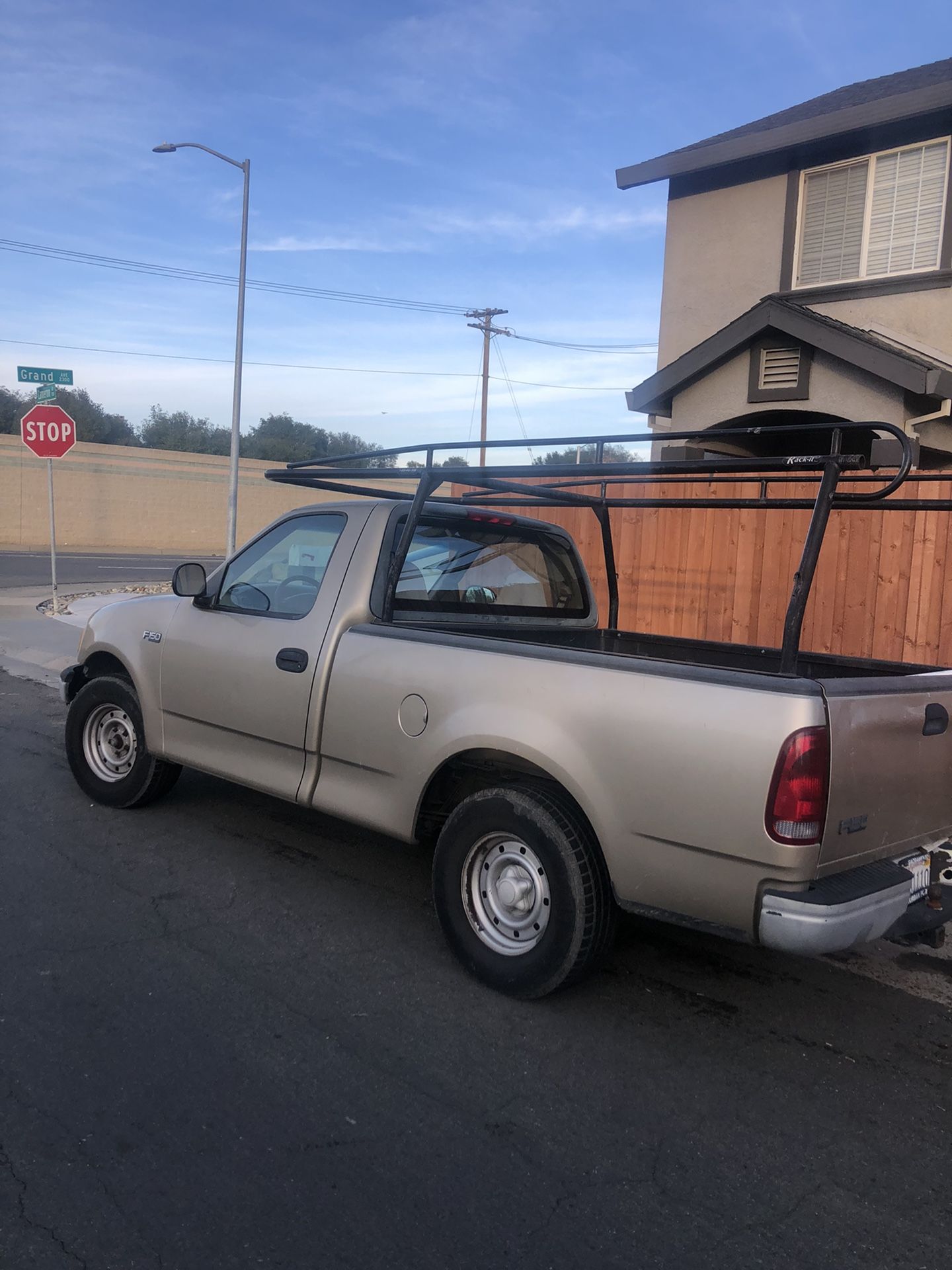 Lumber Rack Off Of 1999 F150