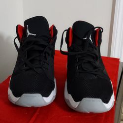 Air Jordan Lift Off Black red White basketball sports sneaker shoes size 12.