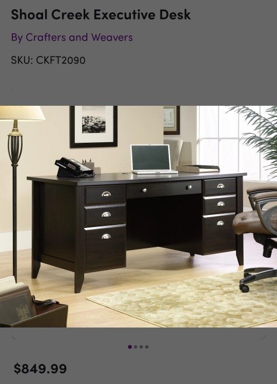 Executive Desk And Chair