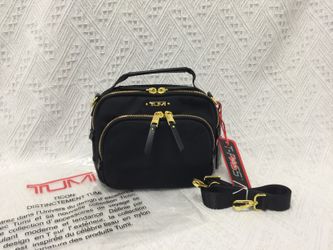 Tumi Crossbody Bag Travel Bag Voyageur Troy Black