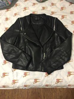 Zara Trf motorcycle jacket
