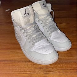 Air Jordan 1 Mids White