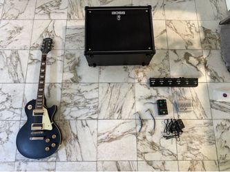Epiphone Les Paul Traditional PRO-IV Boss Katana Amp Guitar Bundle