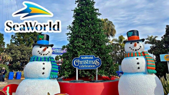 🎄🐬🎟️X8 SEAWORLD SANDIEGO 🎄🎁⏰