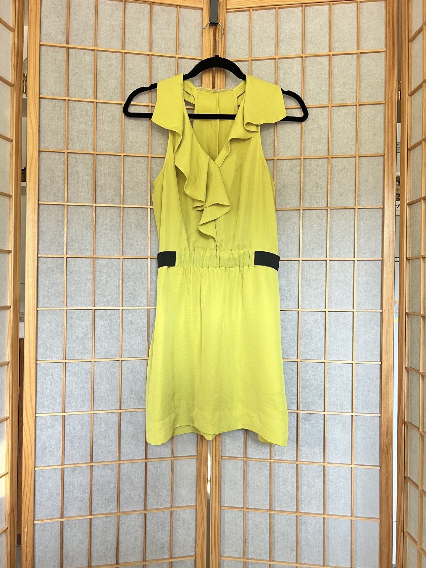 RACHEL by Rachel Roy yellow ruffle dress