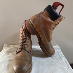 Mens 7.5W Wheat Timberlands Boots USA