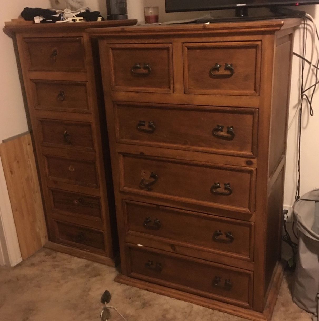Solid Wood Dresser and Lingerie Chest