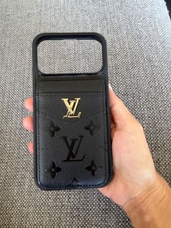 iPhone 18 pro max  Black Leather iPhone Case