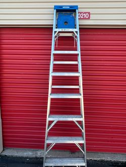 Aluminum 8 foot step ladder