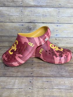FOCO USC Trojans Tonal Camo Men’s Clogs Size XL (13-14)