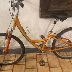 Orange Specialized Crushing Bike 