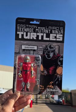 Shredder TMNT Super7 ReAction figure, NEW!