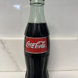 1996 Glass Coca-Cola Bottle