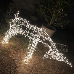 60 in Wide x 30In Tall  CHRISTMAS OUTDOOR DECORATION