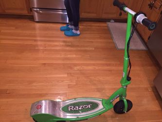 Fairly New Electric Razor Scooter ...moves very fast , comes with a charger