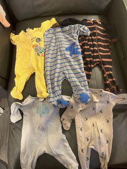 4 boys sleepers 0-3 month