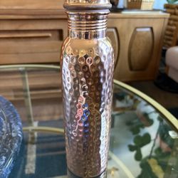 100% Pure Copper 34 Ounce Water Bottle 