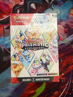 Pokémon prismatic evolution booster bundle