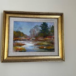 Wall Hanging - Wall Decor - Wall Art - painting framed