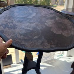 Duncan Phyfe Pie Plate Accent Table