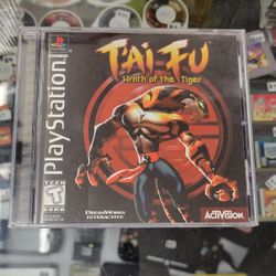 Tai Fu Wrath of the Tiger for Sony PlayStation