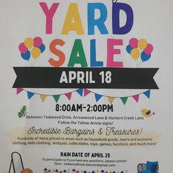 COMMUNITY YARD SALE