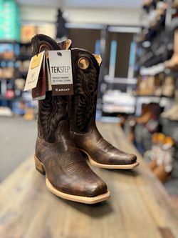 Ariat Western Boots Cowboy Brown Sz 8