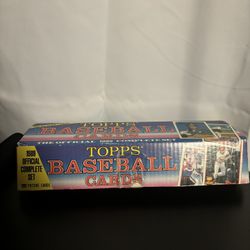 1989 MLB Topps Baseball Cards Complete Set (792 Cards!!)