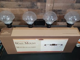 Vanity Fixture , Four Light.