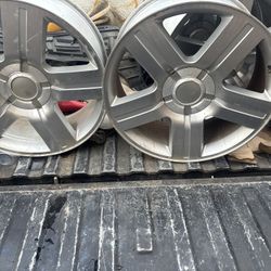 22” Chevy Texas Edtion Wheels 6x139.7 800 OBO