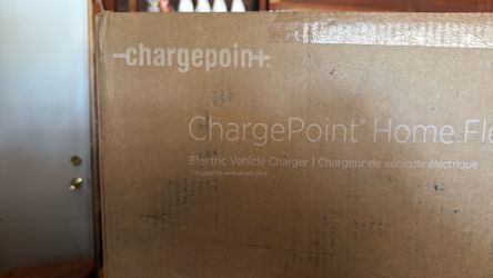 Brand new EV car ChargePoint+ home flex hardwired 240V