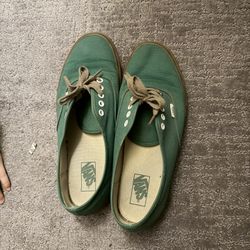 Men’s Vans Green Shoes