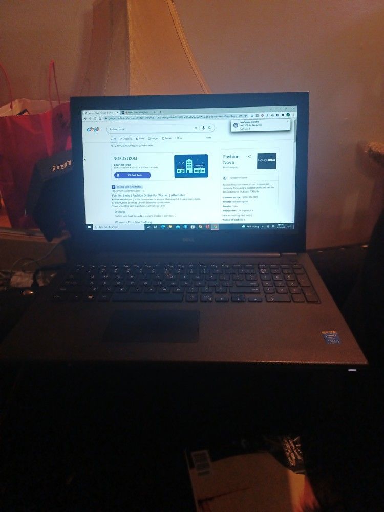 Dell Touch Screen Laptop
