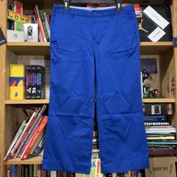 L.L. BEAN-woman’s royal blue ‘FAVORITE FIT’ dress pantsu