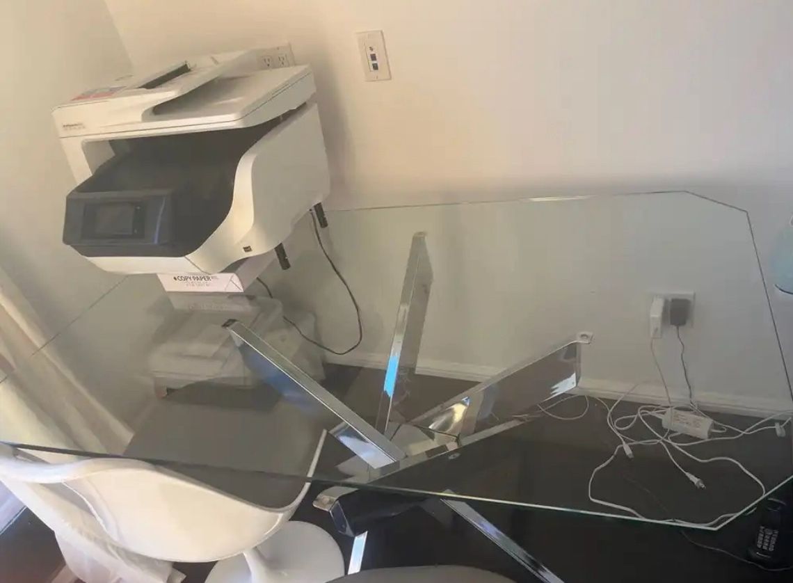 Beautiful Glass Table