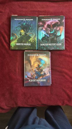 Dnd d&d dungeons and dragons 2024 core rulebooks