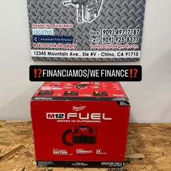 Milwaukee M12 FUEL 12-Volt Lithium-Ion Cordless 1.6 Gal. Wet/Dry Vacuum (Vacuum-Only)**(FINANCIAMOS/WE FINANCE)**