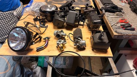 Loads of mini bike parts