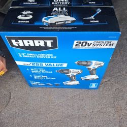 HART 20V DRILL SET