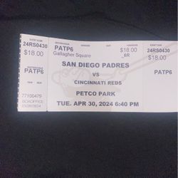 Padres Ticket 