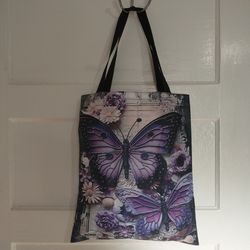 Butterfly Canvas Tote
