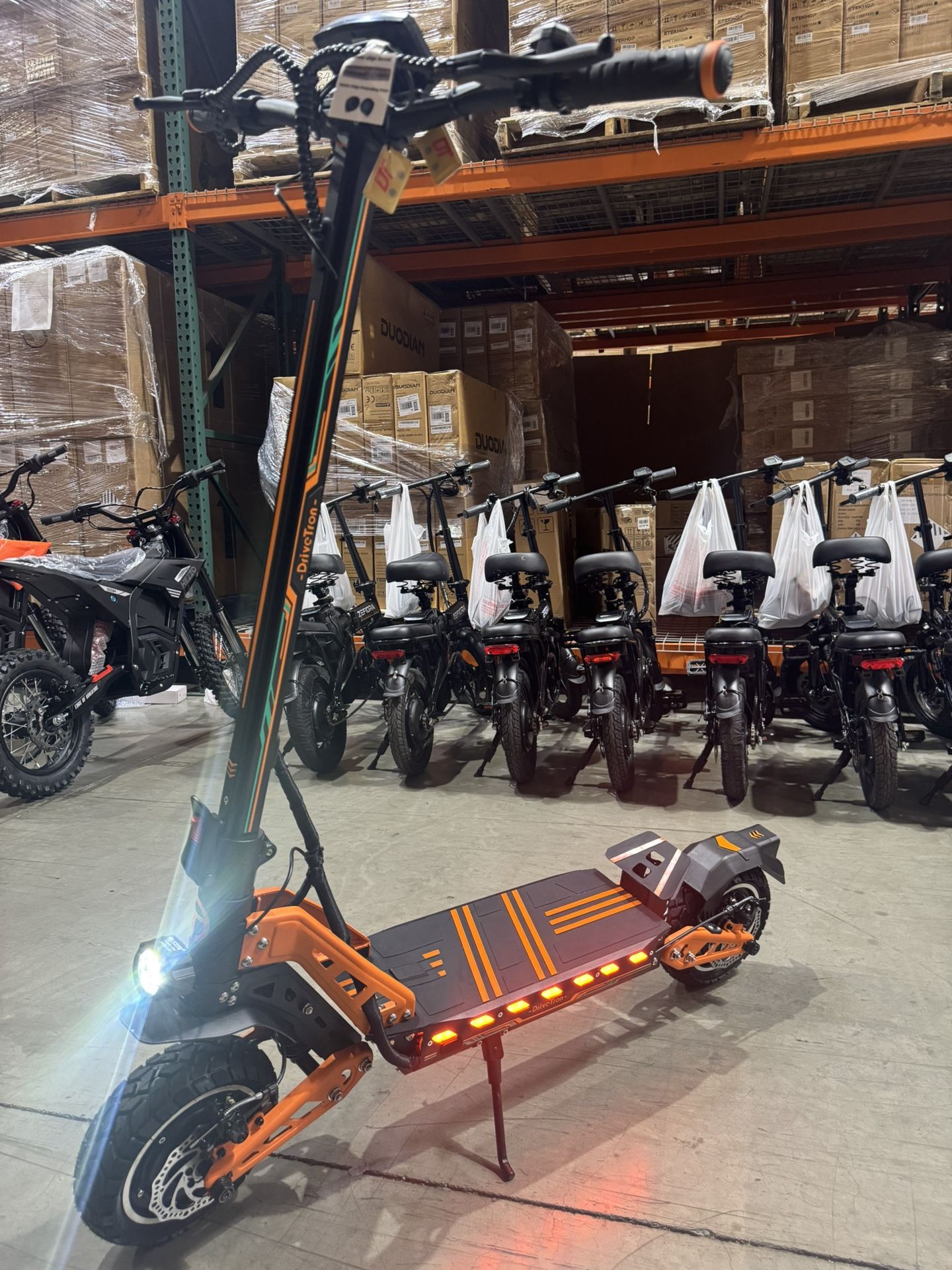 Dual-motor electric scooter