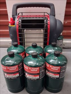 Mr. Heater Portable Buddy and Propane Bundle