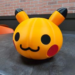 3d print pokémon pikachu pumpkin limited edition 