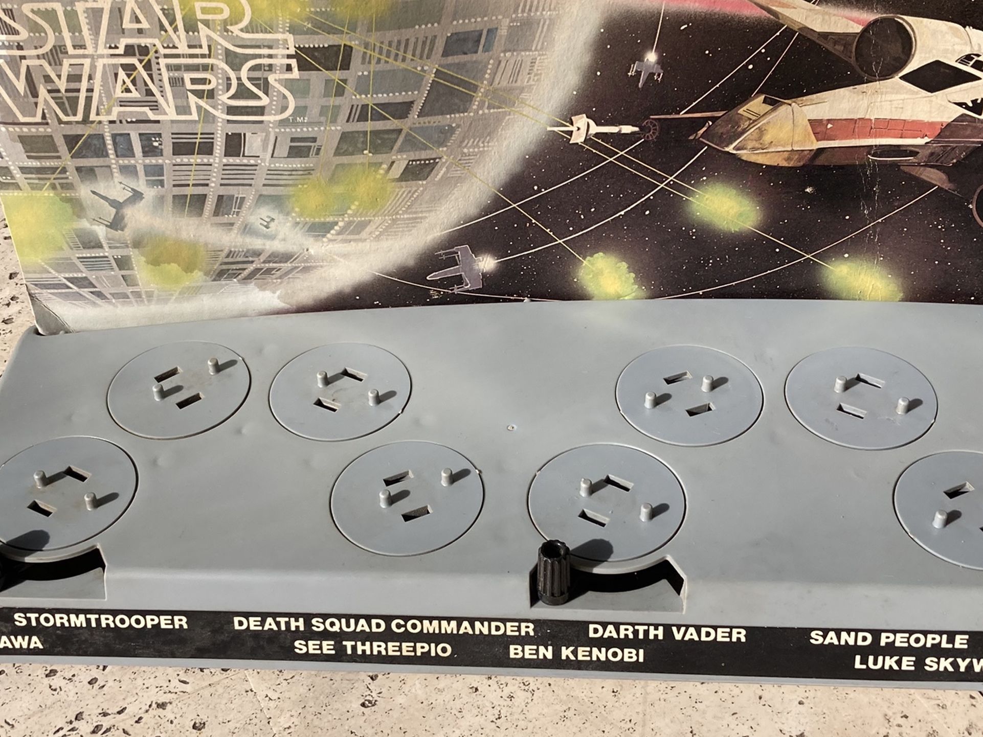 Rare vintage Star Wars mail away stand early bird for action figures 1977 A New Hope