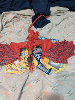 Red Dragon Figure